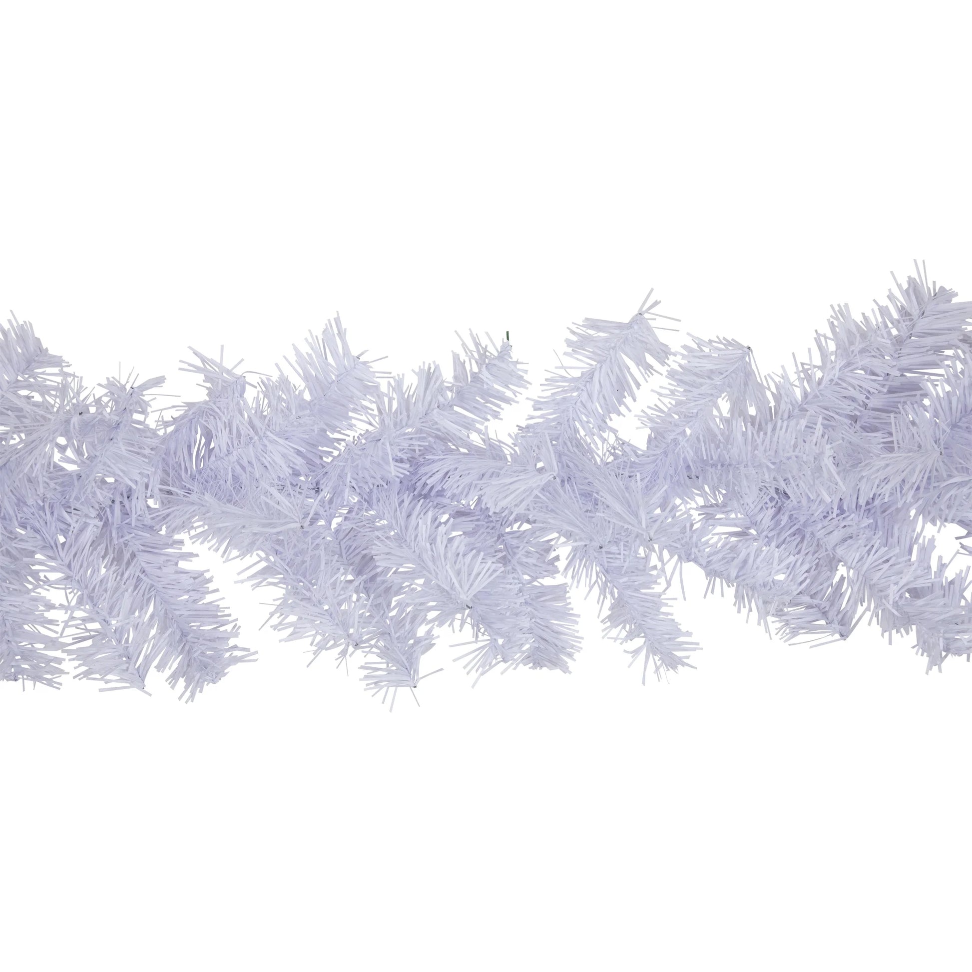 Canadian Pine Artificial Christmas Garland - 9' X 8" - White - Unlit