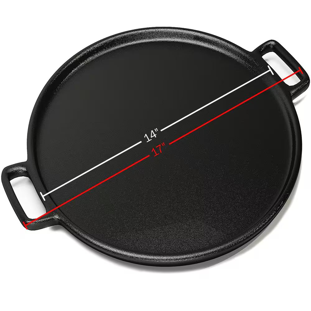 14 In. Cast Iron Pizza Pan