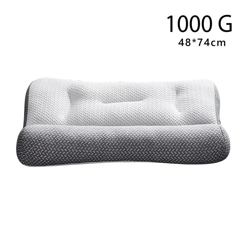 Super Ergonomic Pillow Orthopedic All Sleeping Positions Cervical Contour Pillow Neck Pillow for Neck and Shoulder Pain Relief